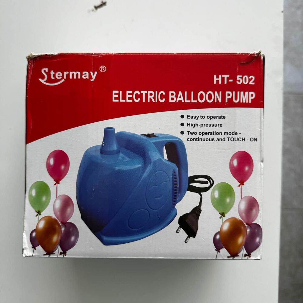Stermay Balloon Pump HT-506 Electric 2-pin 240v Party Wedding Halloween Xmas